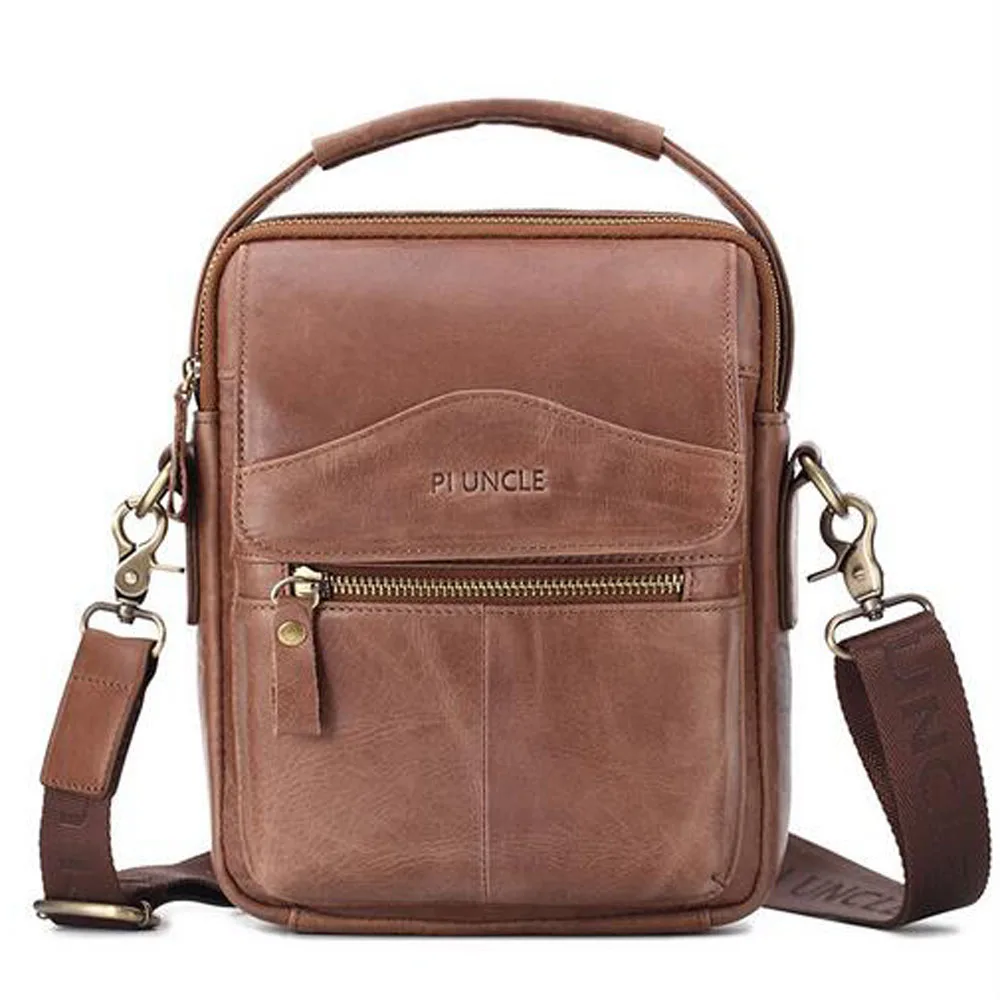 

Vintage Men's Crossbody Bags Genuine Leather Bag for Men Messenger Bag Men Leather Men Shoulder Bags Male Handbag