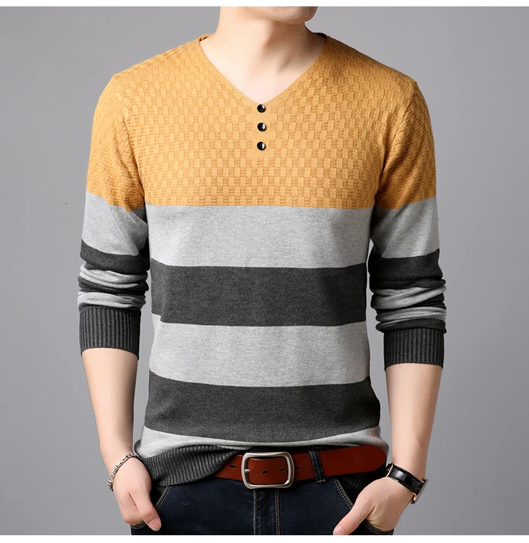 Новая мода Trui Gentle men Trui Dressed Облегающие джемперы вязанный шерстяной Восстановленный корейский стиль повседневная мужская одежда