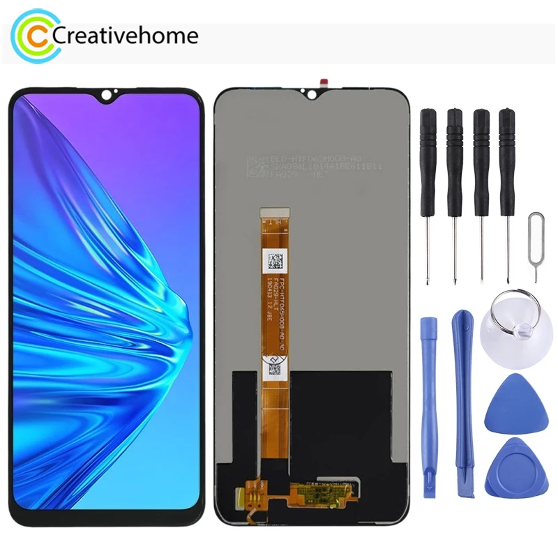 

High Quality LCD Screen and Digitizer Full Assembly for OPPO Realme C3 / Realme 6i / Realme C3i RMX2027,RMX202,RMX2040