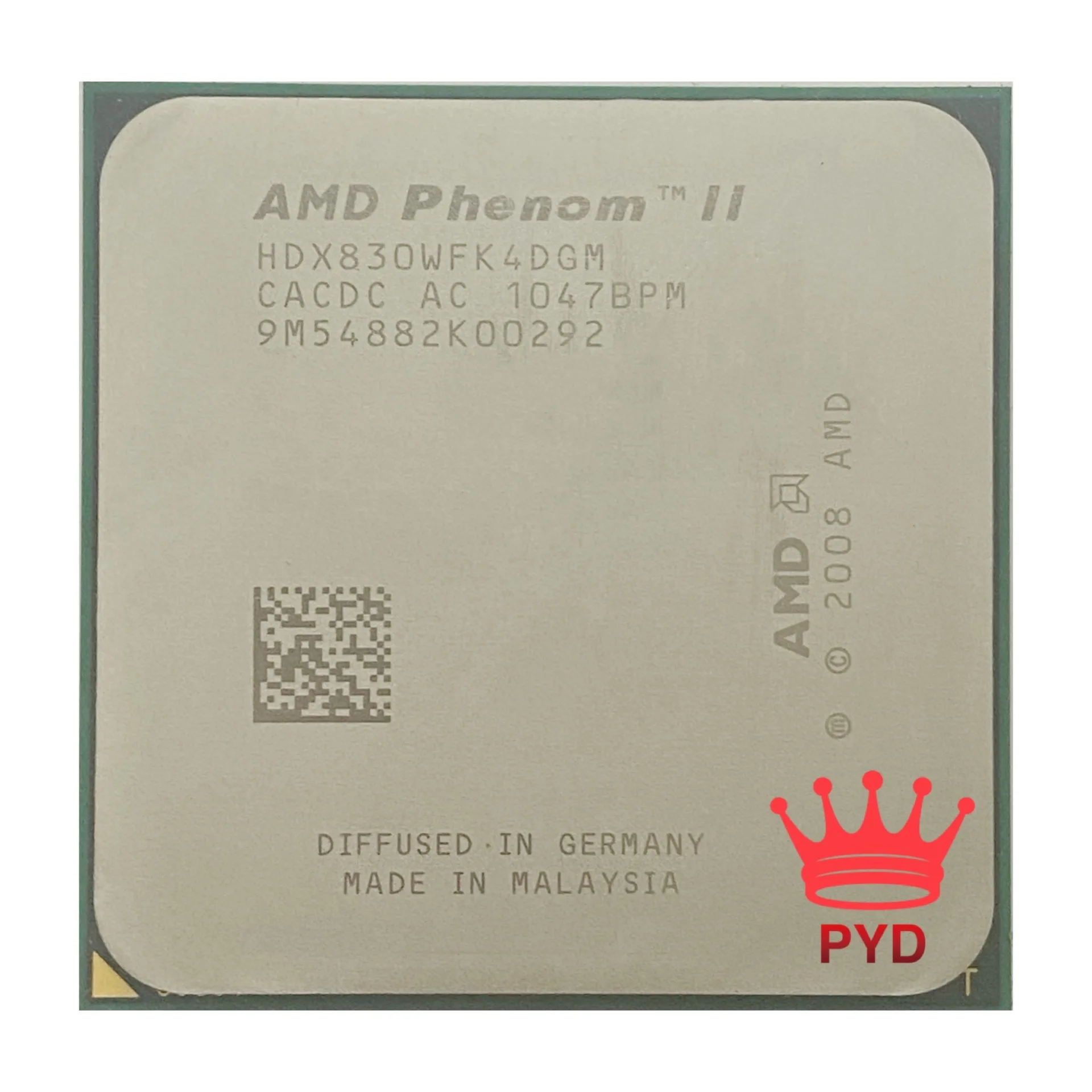 Четырехъядерный процессор AMD Phenom II X4 830 2 8 ГГц HDX830WFK4DGM разъем AM3 | Компьютеры и офис