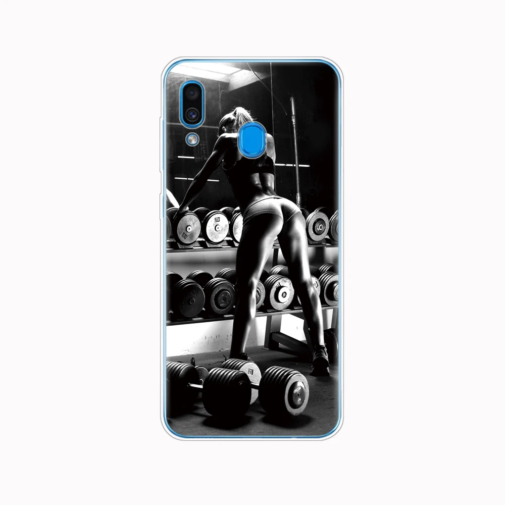 34733 Для samsung Galaxy A30 Чехол-Бумажник для телефона из силикона и ТПУ на samsung Galaxy A30 30 SM-A305F A305F A305 мягкий TPU бампер черный - Цвет: 34733