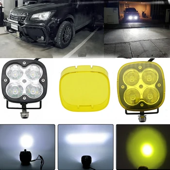 

2pcs 40w 2Inch spot flood combo beam led wrok light Offroad Light Car Truck SUV ATV UTV UTE Led Driving Lights 12V 24V