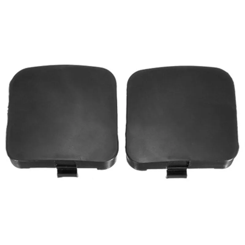 

2 Pcs Front Tow Hook Covers Parts Decorative Frame Bumper Left Right For Toyota RAV4 2009-2012 Tow Hook Cover