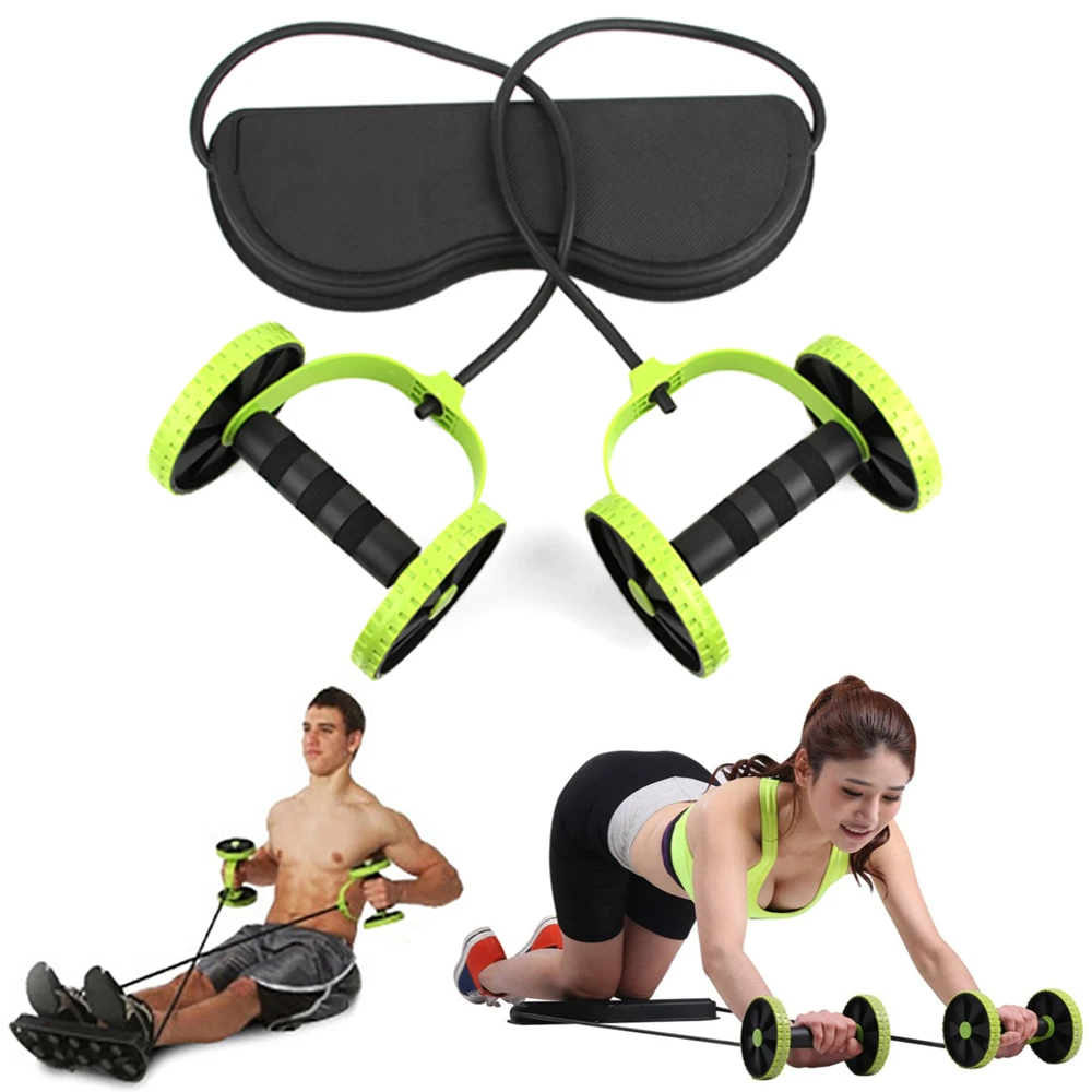 Rueda de rodillo para abdominales, entrenador multifuncional, equipo de entrenamiento gimnasio en casa|Rodillos para - AliExpress