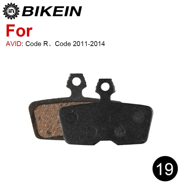 BIKEIN4 Paar MTB велосипед Hars полуметаллический Hydraulische диск Remblokken для AVID BB5 BB7 Juicy Elixir Nutt Trail Код R remmen pa - Цвет: 019