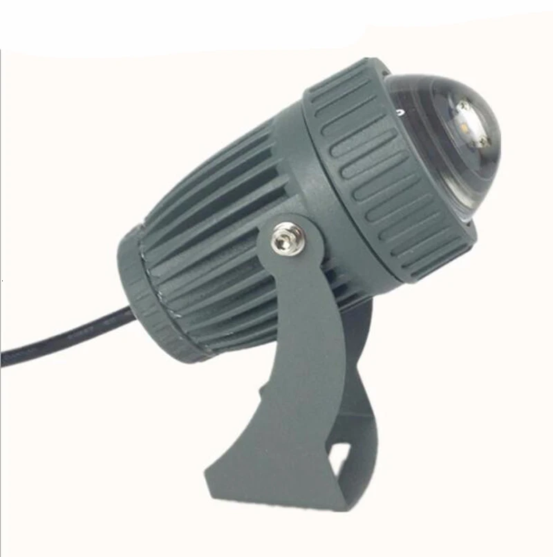 10pcs/lot Led Lawn Light 3w ac85-265v With Six Color And Waterproof Ip 65 Led Garden Light Decoration Lighting For Garden Lamp