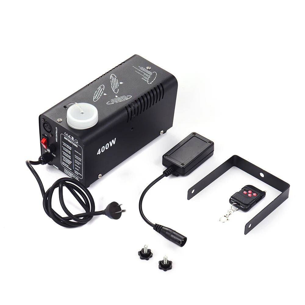 

Hot New Musical Wireless 400 Watt Fogger Fog Smoke Machine with Remote Control for Party Live DJ Stage Effect Vocal Accessories