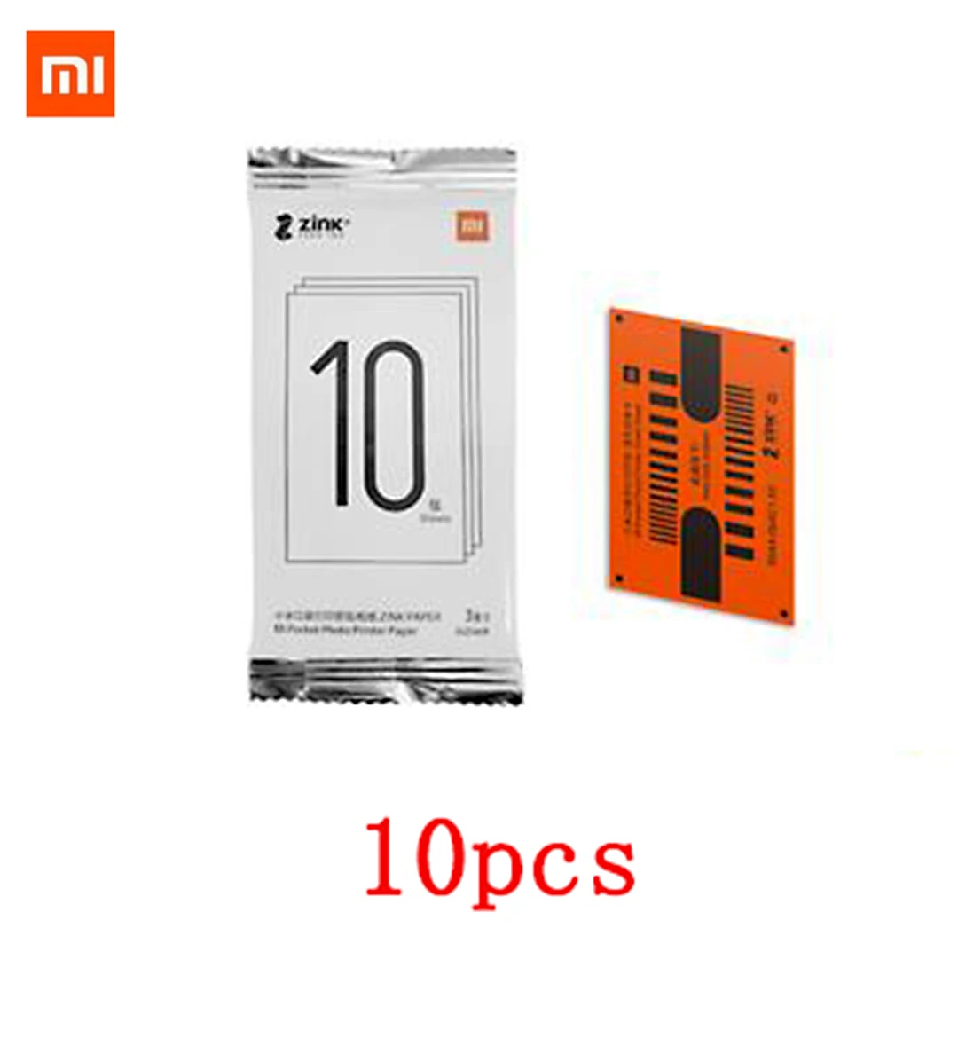 Newest Printer Xiaomi ZINK Pocket Printer Paper Self-adhesive Photo Print  Sheets Xiaomi 3-inch Mini Pocket Photo Paper 