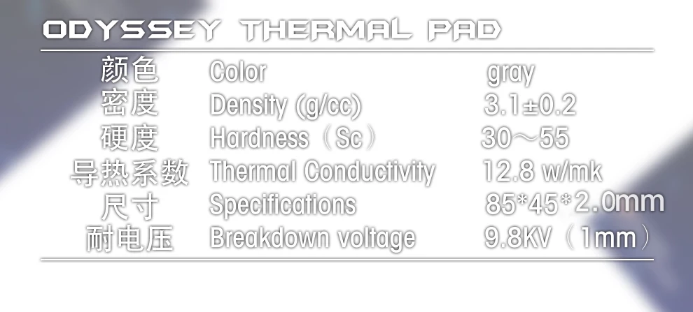 Thermalright термопрокладка 120X120 мм 12,8 Вт/mK 2,0 мм 1,5 мм 1,0 мм 0,5 мм Высокоэффективная теплопроводность оригинальная аутентичная