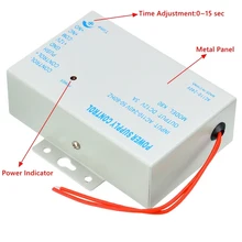 Электрический дверной замок стабильный DC 12 V/3A система контроля допуска к двери переключатель питания AC 110~ 240V источник питания/миниатюрная мощность