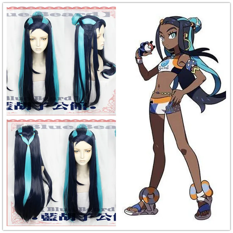Nessa pokemon wig Clearance