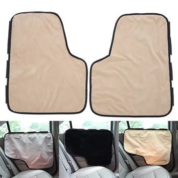 

1pair Solid Anti Scratch Auto Durable Travel Accessories Pet Supplies Cover Non-Slip Car Door Protector Universal Guards Dog Cat