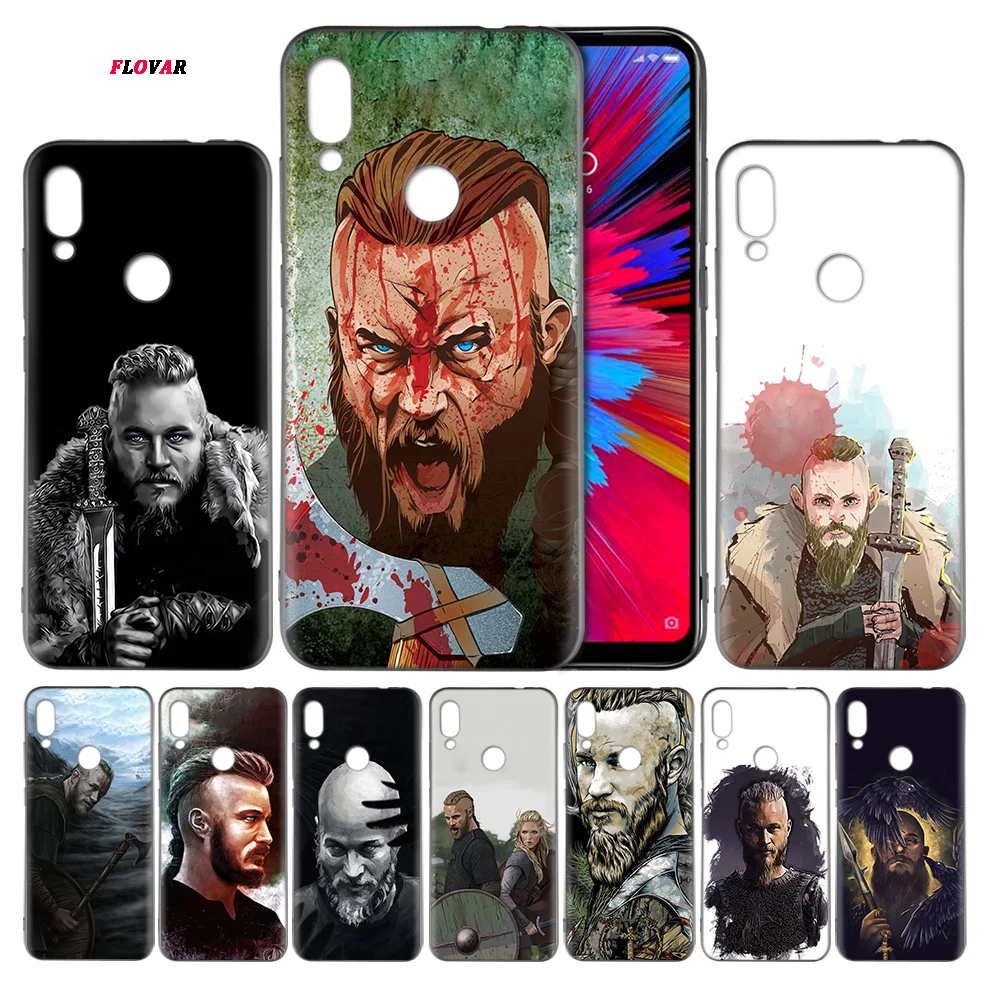 

Ragnar Lothbrok Vikings Phone Case For Xiaomi Mi Redmi Note 7 6 8 9 K20 9T Pro A3 A2 Lite F1 CC9 CC9e 6A 7A 7S Shell Cover Coque