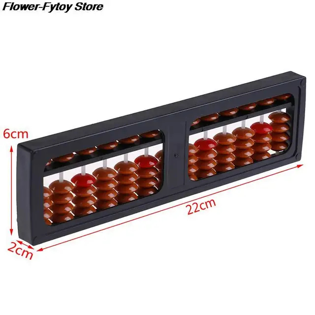 Traditional 17 Digits Abacus Math Business Chinese Abacus Educational Toys  Soroban Beads Column Kid School Learning Aids Tool 4