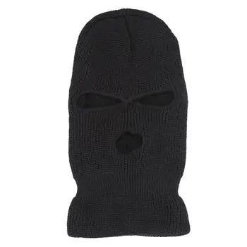 

Black Mask Thinsulate Winter Sas Style Army Ski Knitted Neck Warmer One Size Fits Most For winter activities Hot