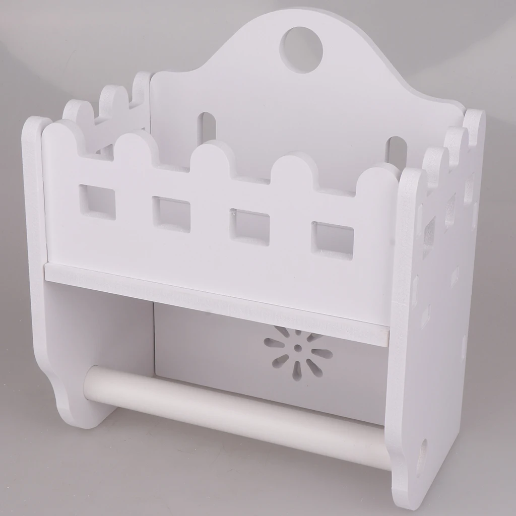 WALL MOUNTED KITCHEN PAPER TOWEL ROLL RACK HOLDER DISPENSER DOOR SHELF RACK PAPER STORAGE HOLDER TOWEL HOLDER STAND