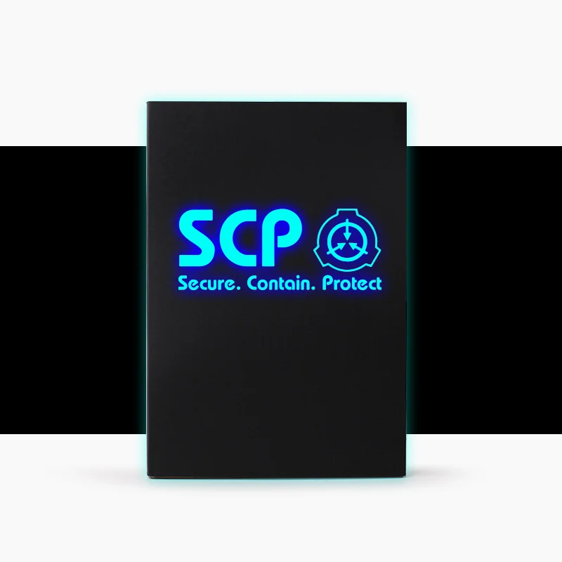SCP безопасный содержит специальные процедуры удержания основы блокнот канцелярские принадлежности светящийся подарок ученический школьный учебный инструмент - Цвет: A-luminous