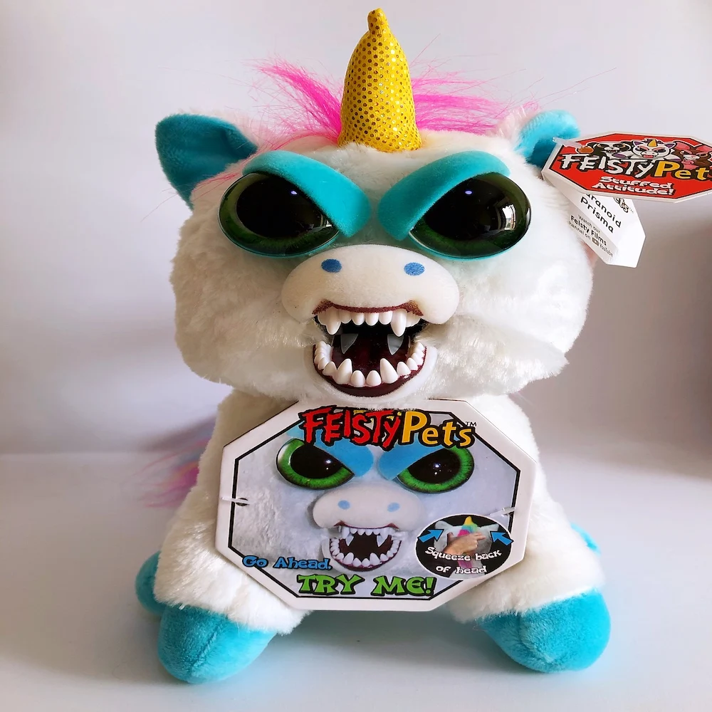 Feisty Pets toys stuffed plush angry animal doll gift unicorn ► Photo 3/6
