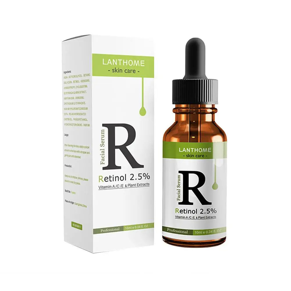 Liquidación Retinol líquido Original, Retinol 2.5%, vitamina A/C/E, extracto de plantas, hidratante, brillante mlKlRoQYY