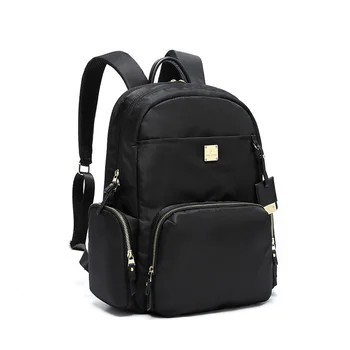 

fashion waterproof women backpack for laptop 15.6 inch oxford black business travel backpacks female designer back pack bookbag