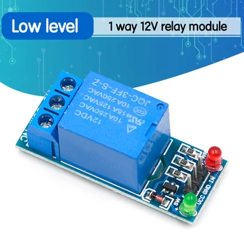 

1PCS 12V low level trigger One 1 Channel Relay Module interface Board Shield For PIC AVR DSP ARM MCU Arduino