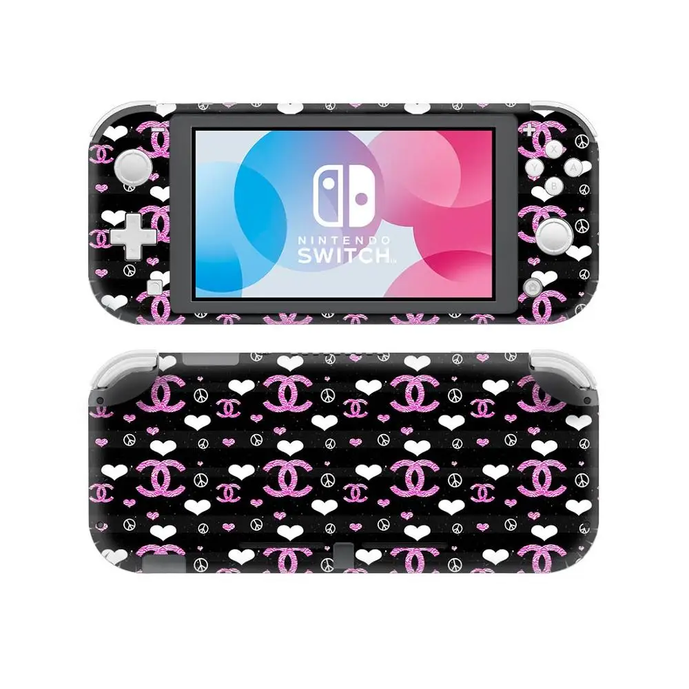YSNSL0477 Новая кожаная Наклейка для nintendo Switch Lite консоль kingd Switch Lite Mini NSL защитный чехол виниловая наклейка - Цвет: YSNSL0477