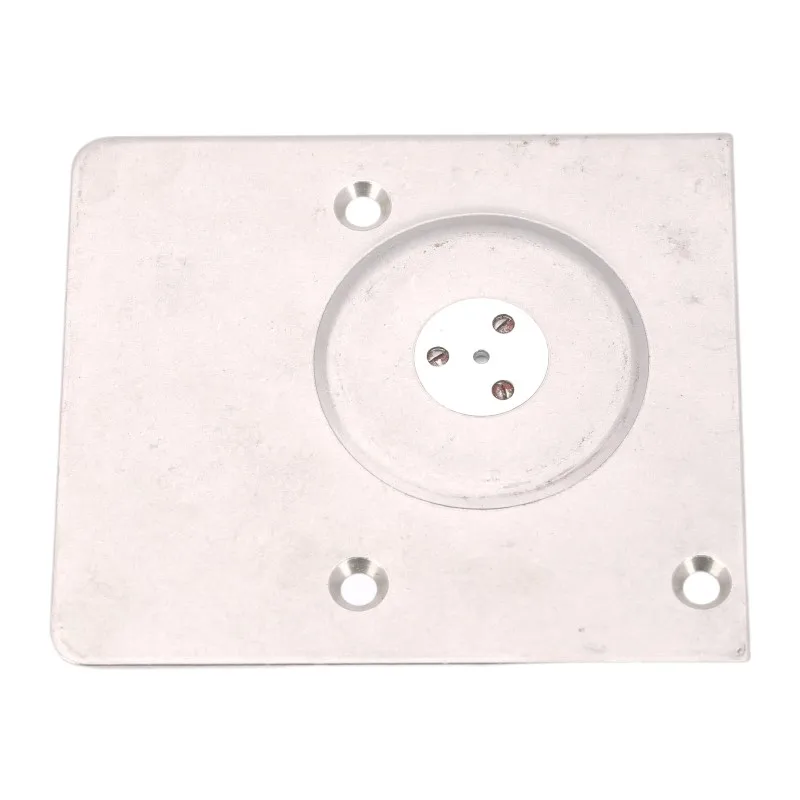 Embroidery Machine Spare Parts Needle Plate For SWF Length 102mm Width 90mm Hole Size 36mm