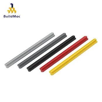 

BuildMOC 44294 1x7 cross shaft 55.5 ldd44294 Brick For Building Blocks Parts DIY Educational Tech Parts Toys