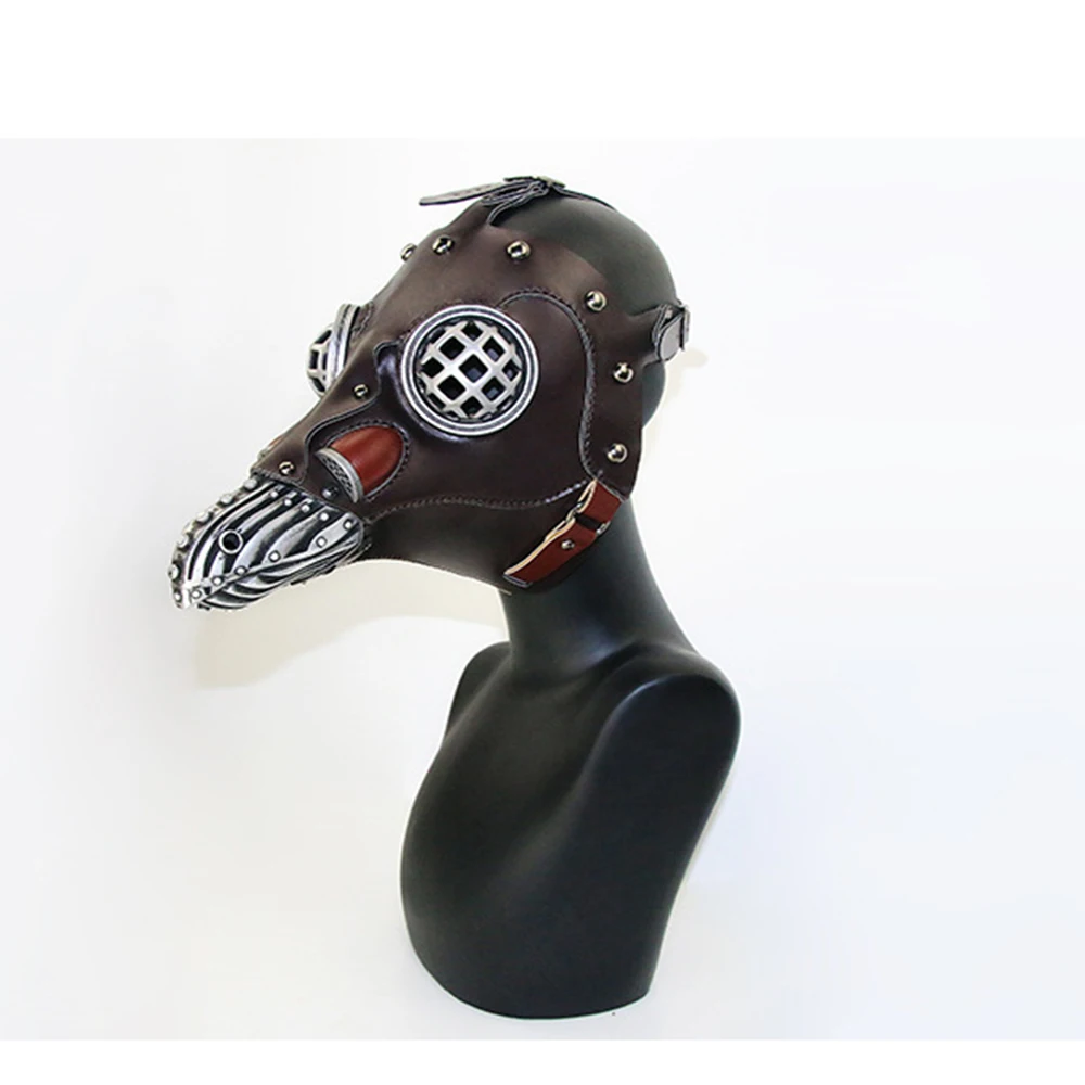 

Steampunk Domineering Plague Doctor's Mask Halloween Party Party Props Gifts Halloween Atmosphere Props Decorative Masks