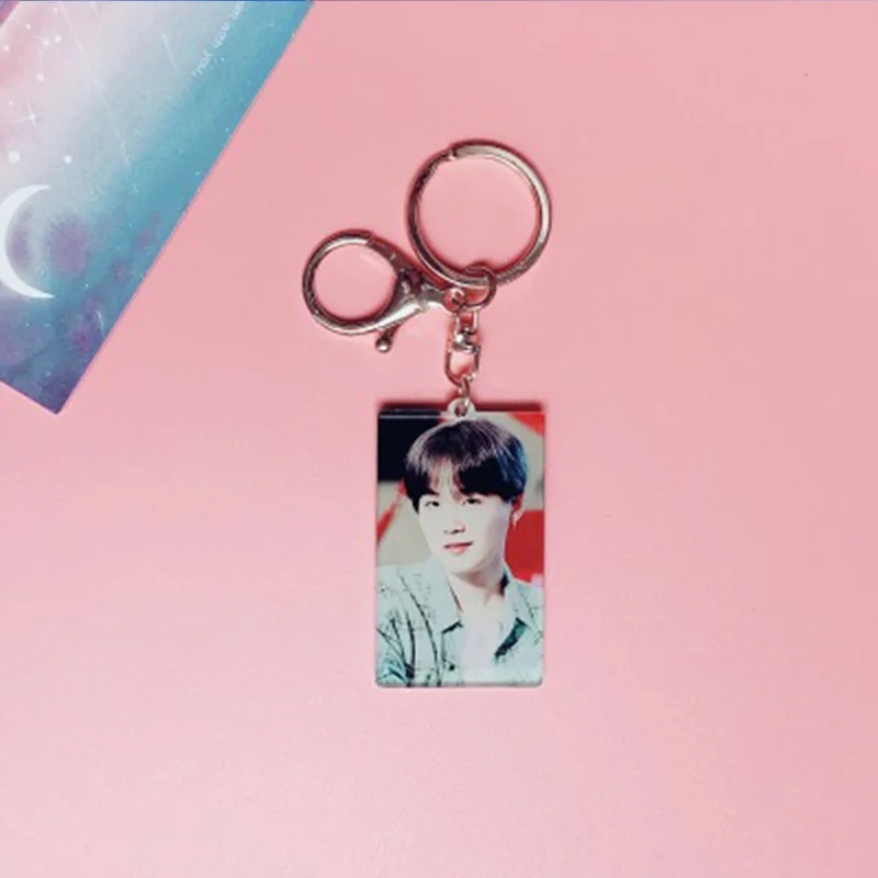 Got7 BlackPink Twice Bangtan Boys альбом карта Soul Persona Jimin JIN SUGA JUNGKOOK изящный брелок LJJ71 - Цвет: 06