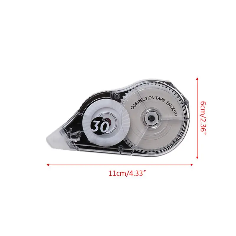 5pcs/set Practical Correction Tape Roller 30m Long White Sticker Study Stationery Office Tool School Supplies