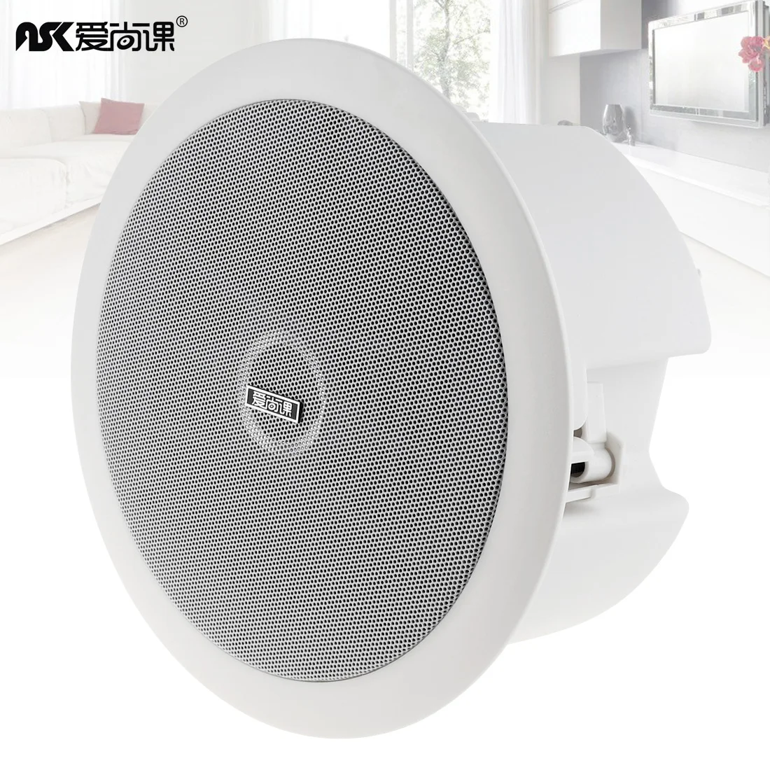 6 Inch 10W Round High Sensitivity Coaxial Radio Ceiling Speaker Public Broadcast Background Music for Home Supermarket | Электроника