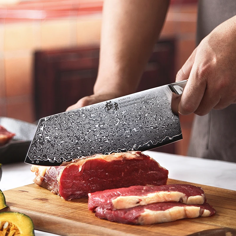  67-layer steel V gold 10 Damascus kitchen knife chef Knives Gyuto Santoku Cleaver Paring Steak Slic - 4000228517936
