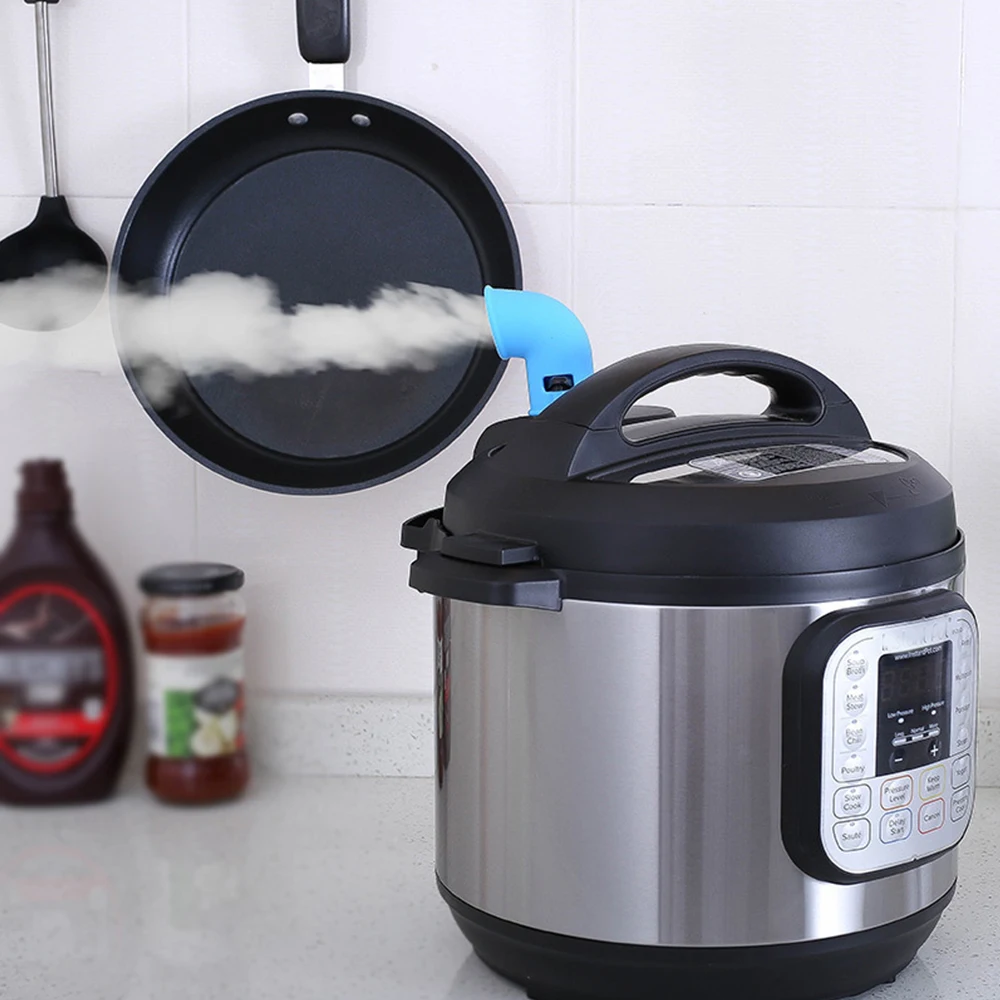 Steam Release Silicone 360 Degree Electric Pressure Cooker Exhaust Pipe Tube Rotating Nozzle Air Guide Valve | Дом и сад