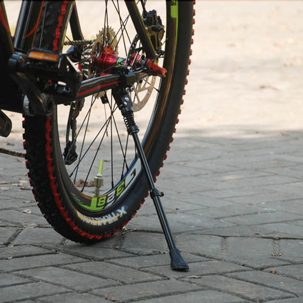 Регулируемая MTB Подножка для велосипедная стойка шоссейного Велосипеда