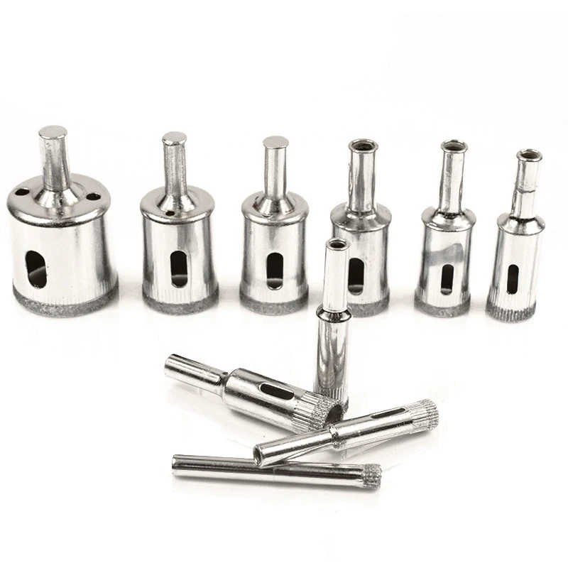 10pcs 15pcs Diamond glass drill bit hole opener drill bit for ceramic tile marble hole vitrified