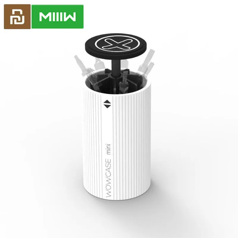 Xiaomi Wowstick Wowcase Mini модернизированная 52 мм 7 шт. электрическая отвертка сверло