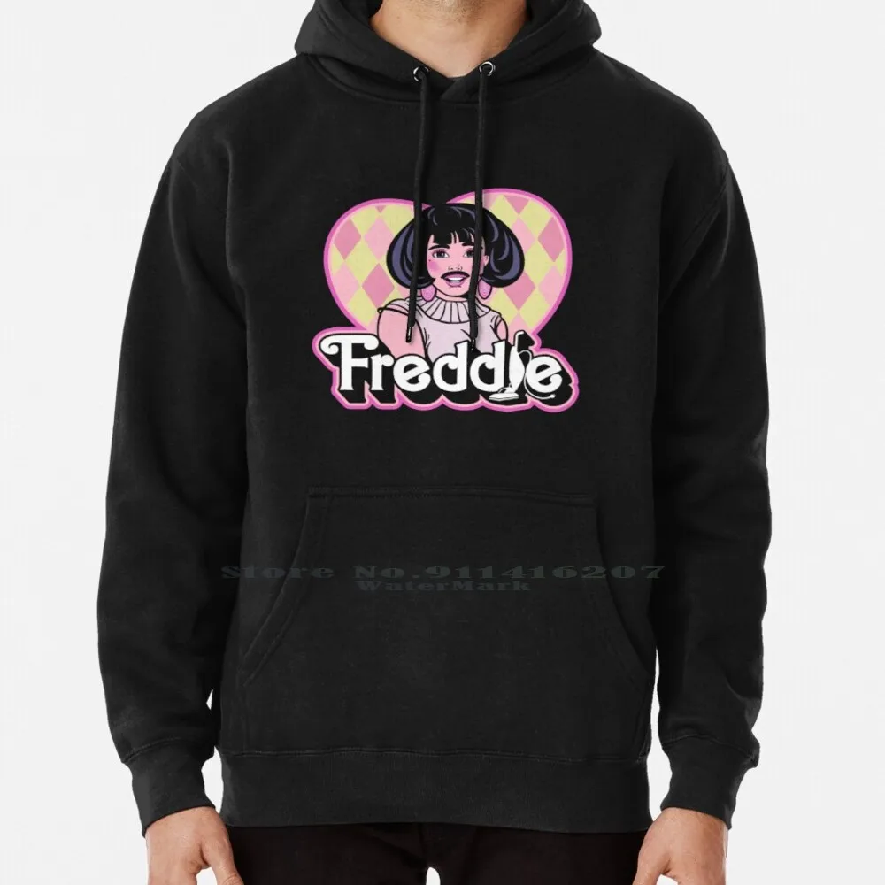 Freddy Superstar Felpa Con Cappuccio Maglione 6Xl Cotone Getsousa Bambola Giocattolo Musica Opera Mashup Cultura Pop Regina Break Free Fan Superstar