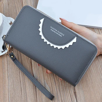 

Women Wallets Fashion Lady Wristlet Handbags Long Money Bag Zipper Coin Purse Cards ID Holder Clutch Woman Wallet Burse Notecase