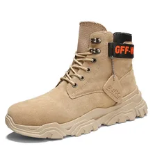 Зимние Ботинки martin; Мужская обувь; мужские ботинки; ботинки-дезерты; Bota Coturnos Masculino; военные ботинки; ботинки timber Land; армейские ботинки