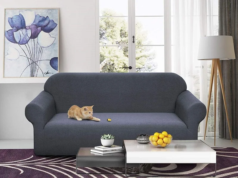 Мягкий флисовый тканевый чехол для дивана, водонепроницаемые европейские чехлы для диванов, угловой чехол для дивана для гостиной, чехлы для диванов