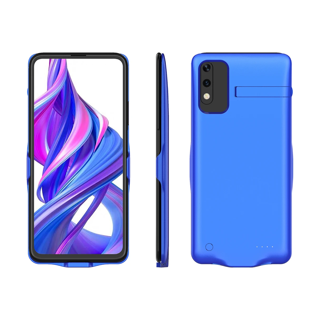 Для Huawei Honor 9X6500 мАч чехол для зарядного устройства Расширенный аккумулятор запасная Мощность Защитный чехол противоударный задний Чехол бант Funda