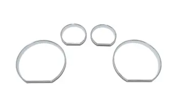 

Chrome Speedometer Gauge Dial Ring Instrument Panel Ring fit for BMW E46 98-05 3 series