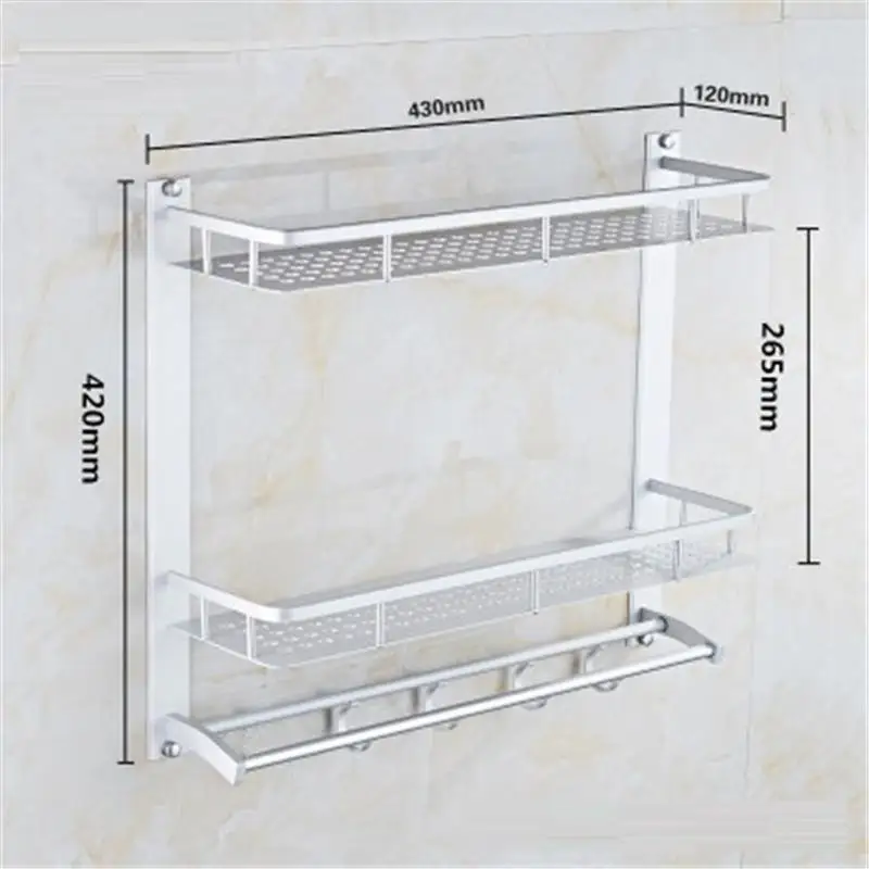 Number 7 Estante Hoekplank Etagere Badkamer аксессуары для ванной комнаты Настенные Полки для ванной комнаты - Цвет: Number 7
