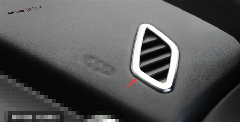Yimaautotrims для Mercedes Benz GLA 200 220X156 Передний+ задний кондиционирования воздуха кондиционер выходное отверстие интерьер Молдинги накладка