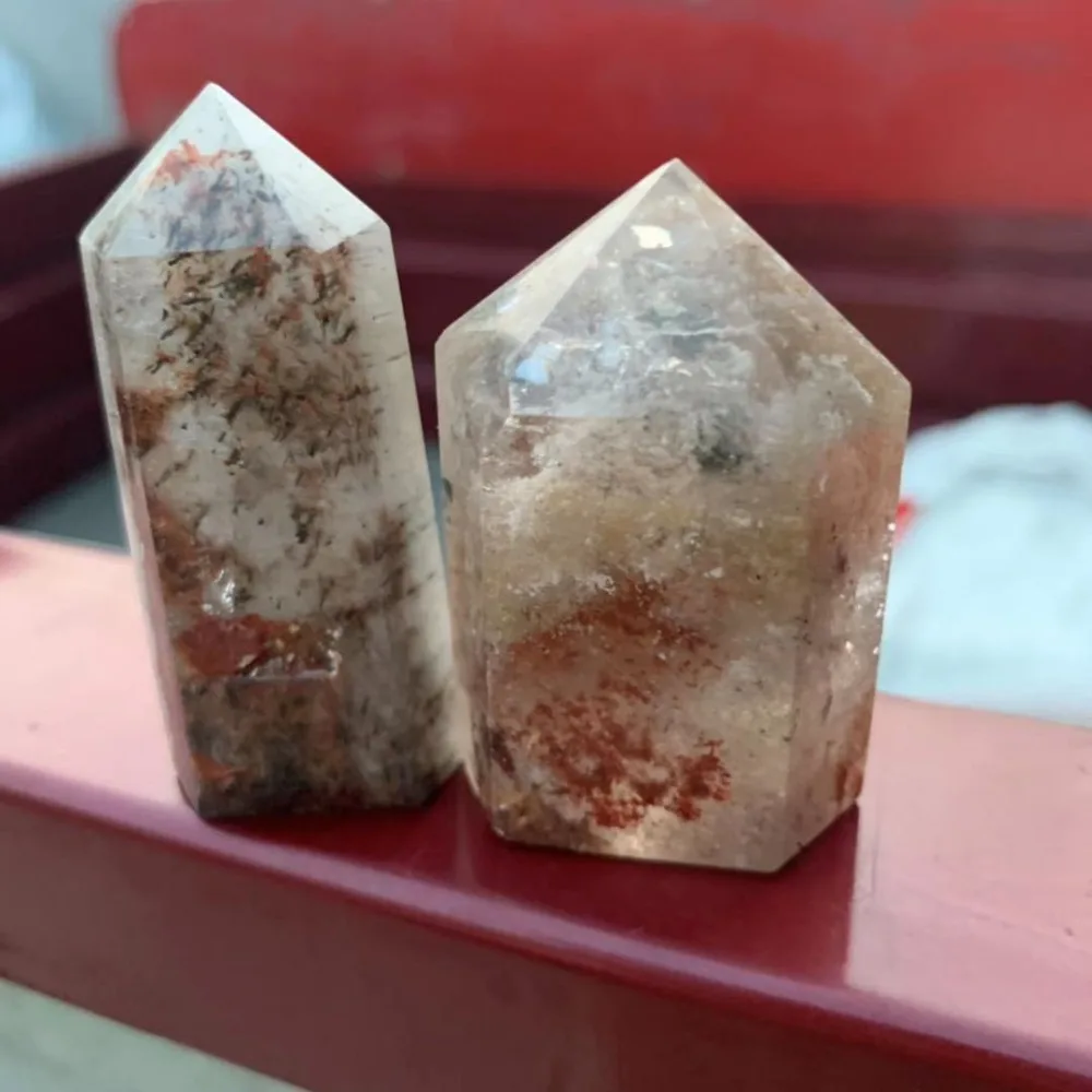 3 шт. Phantom Himalaya Кристалл Камень тысяча в кристаллы лотоса Wicca Декор Cristal Pierre Naturelle Cristaux натуральный Исцеление G