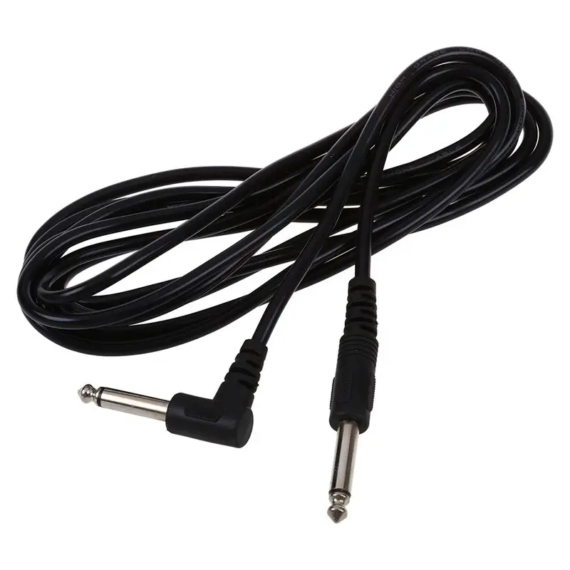 Гитарный кабель 3 м разъем электрогитара электронный Бас гитарный кабель