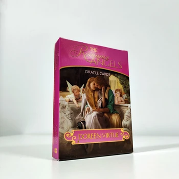 

English Romance Angels Oracle Tarot Cards Read Fate Board Game Playing Card Deck Games For Family Party Personal Entertainment