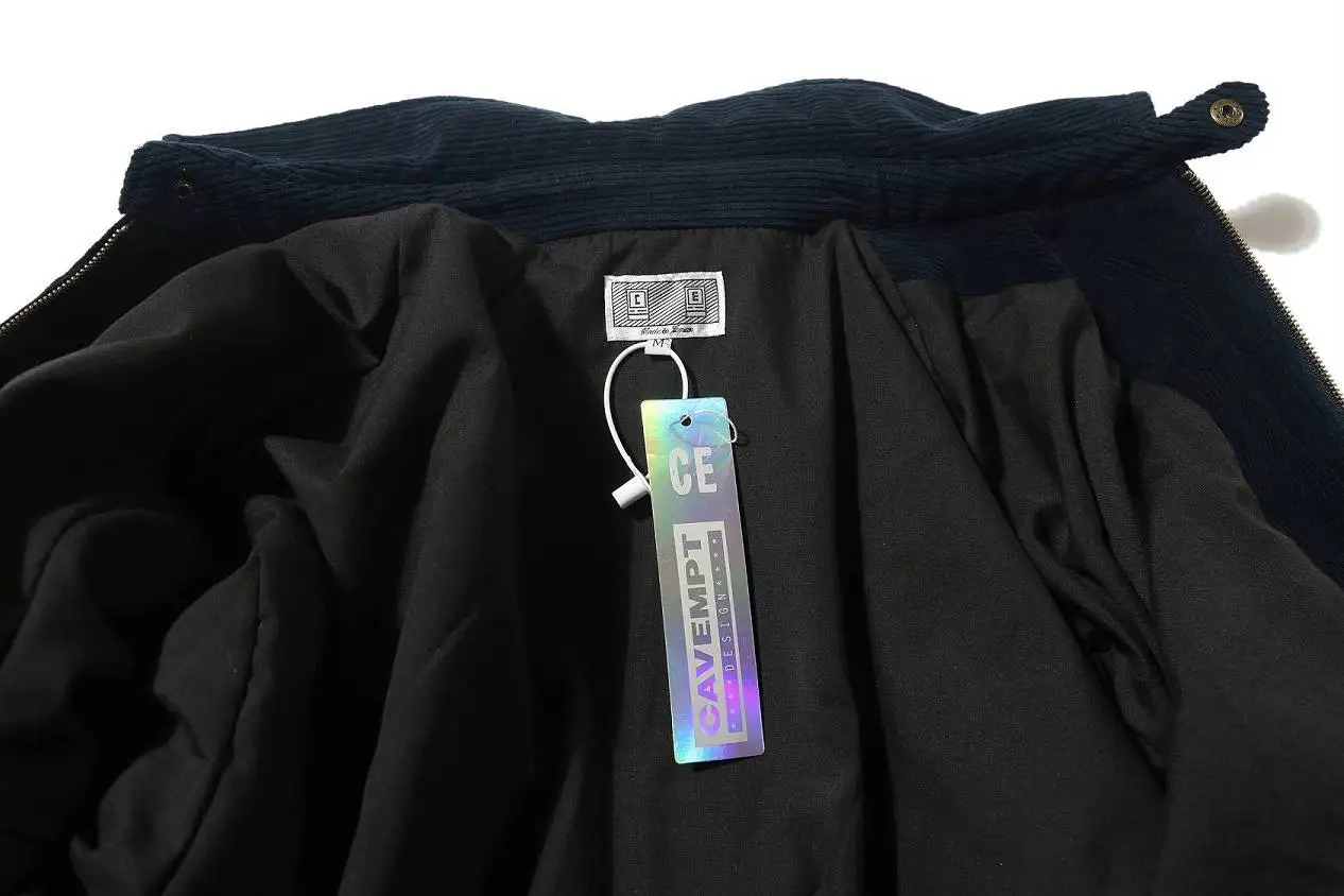 CAV EMPT c. E CE куртка для мужчин и женщин лучшее качество осень зима вельветовые пальто Повседневная модная куртка на молнии