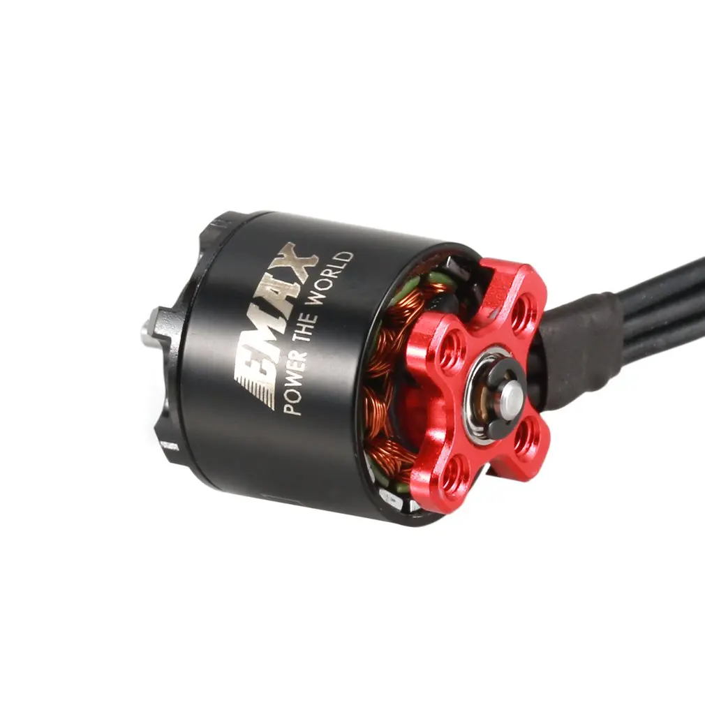 4 шт. Emax RS1108 5200KV/4500KV/6000KV 2-3S Легкий Мощный бесщеточный двигатель для Micro FPV Racing RC Дрон Квадрокоптер запчасти